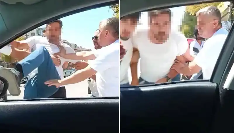 Dehşet Anları: Dolmuş Şoförünün Trafikte Yaptığı Korkutucu Hareketler
