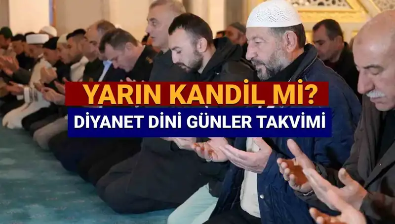 Diyanet’in Dini Günler Takvimi: 2025 Kandil ve Bayram Tarihleri Açıklandı!